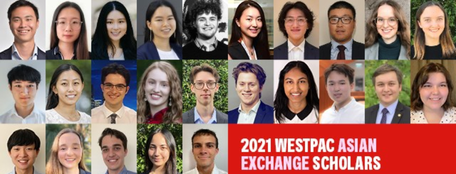 Collage of 2021 Asian Exchange Scholars