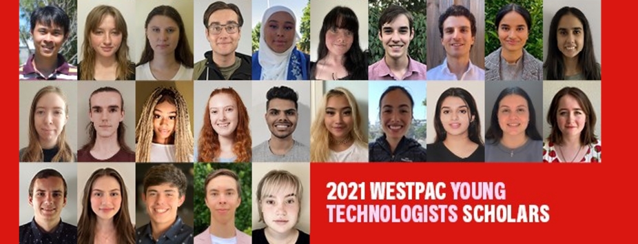 Collage of 2021 Young Technologists Scholars