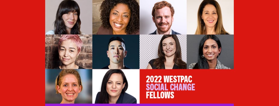  Westpac Social Change Fellows